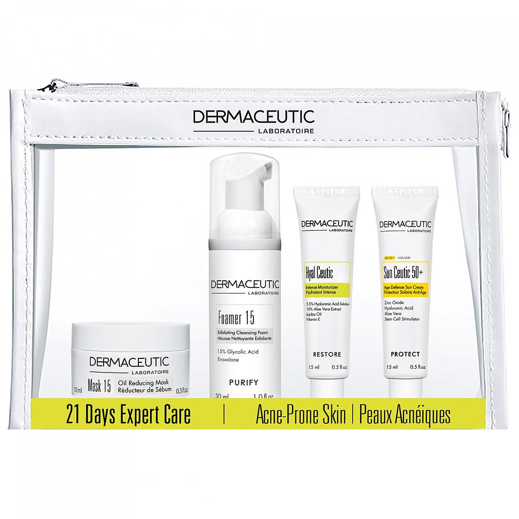Dermaceutic - 21 Days Expert Care Kit - Acne Prone Skin