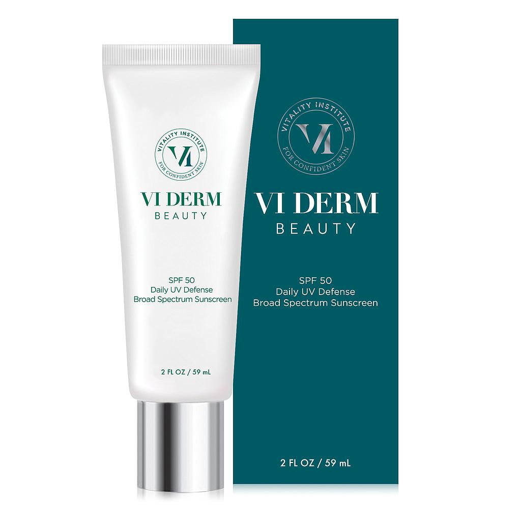 VI Derm - SPF 50 Daily UV Defense Broad Spectrum Sunscreen, 59ml