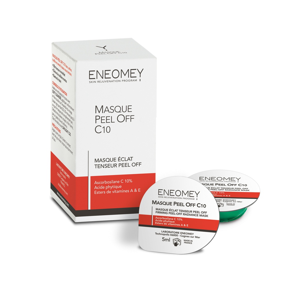 Eneomey - Masque Peel Off C10, 6x5ml