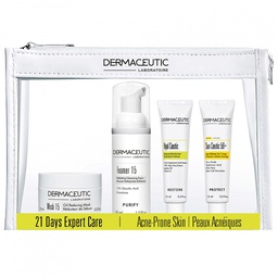[NL-3PQO-GD7G] Dermaceutic - 21 Days Expert Care Kit - Acne Prone Skin